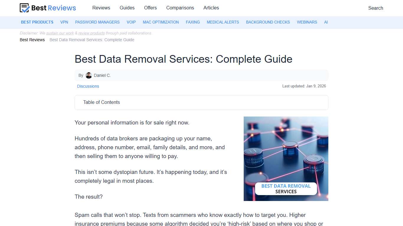 Best Data Removal Services of 2026: Complete Guide - Best Reviews