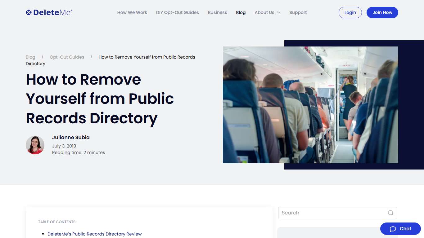 How to Remove Yourself from Public Records Directory [2026] - JoinDeleteMe