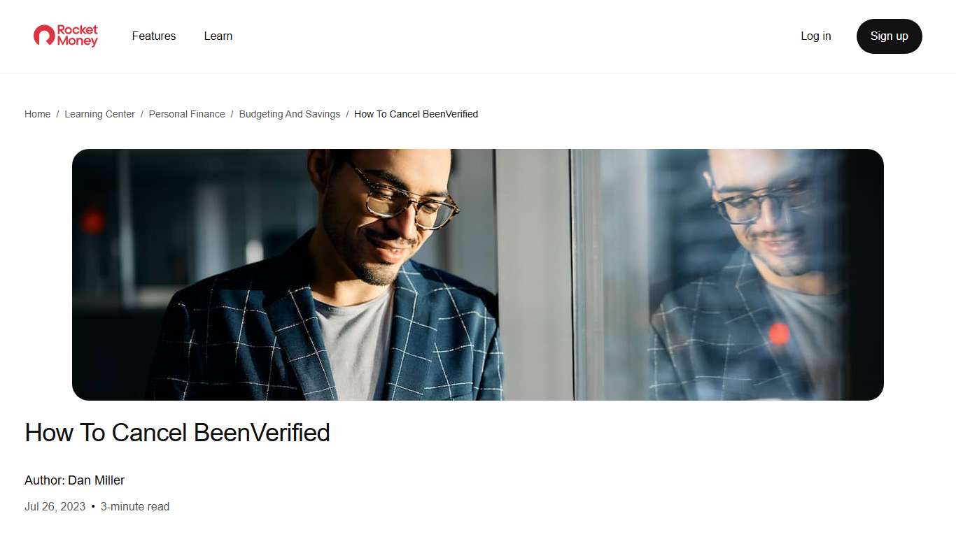 How To Cancel BeenVerified | Rocket Money